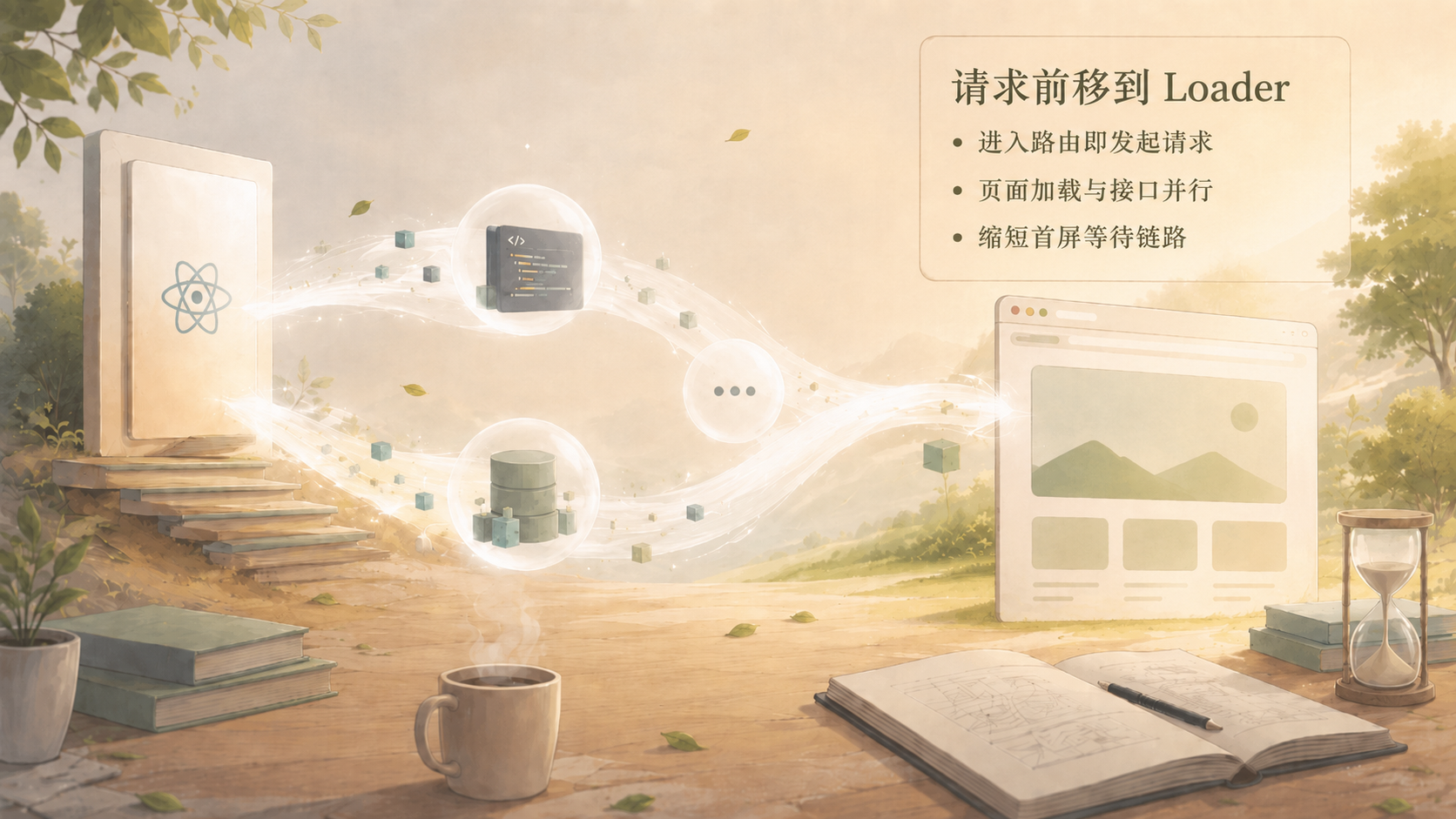 将请求迁移到路由 loader